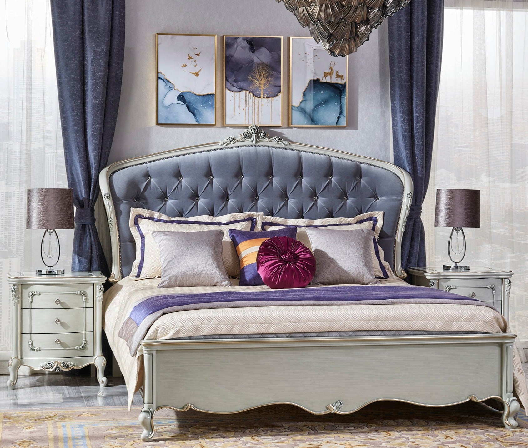 Camille French Bed