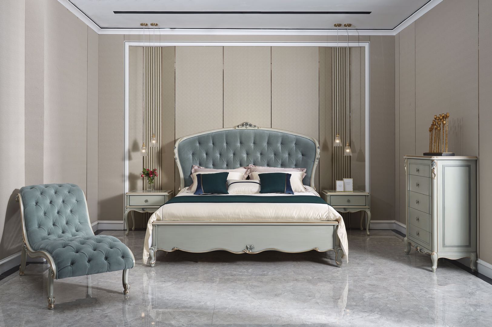 Camille French Chaise Lounge