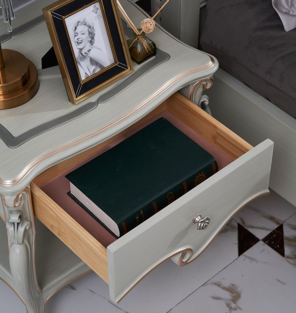 Madeleine French Bedside Table