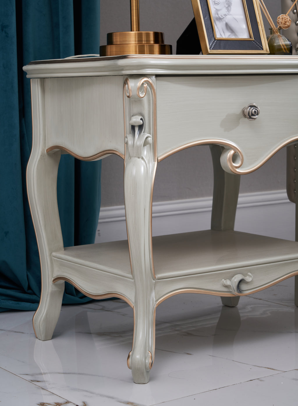 Madeleine French Bedside Table