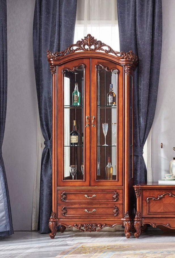 Armand Two Door Display Cabinet