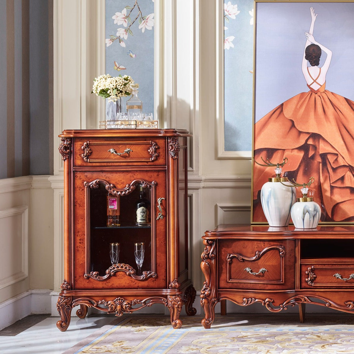 Armand Short Display Cabinet