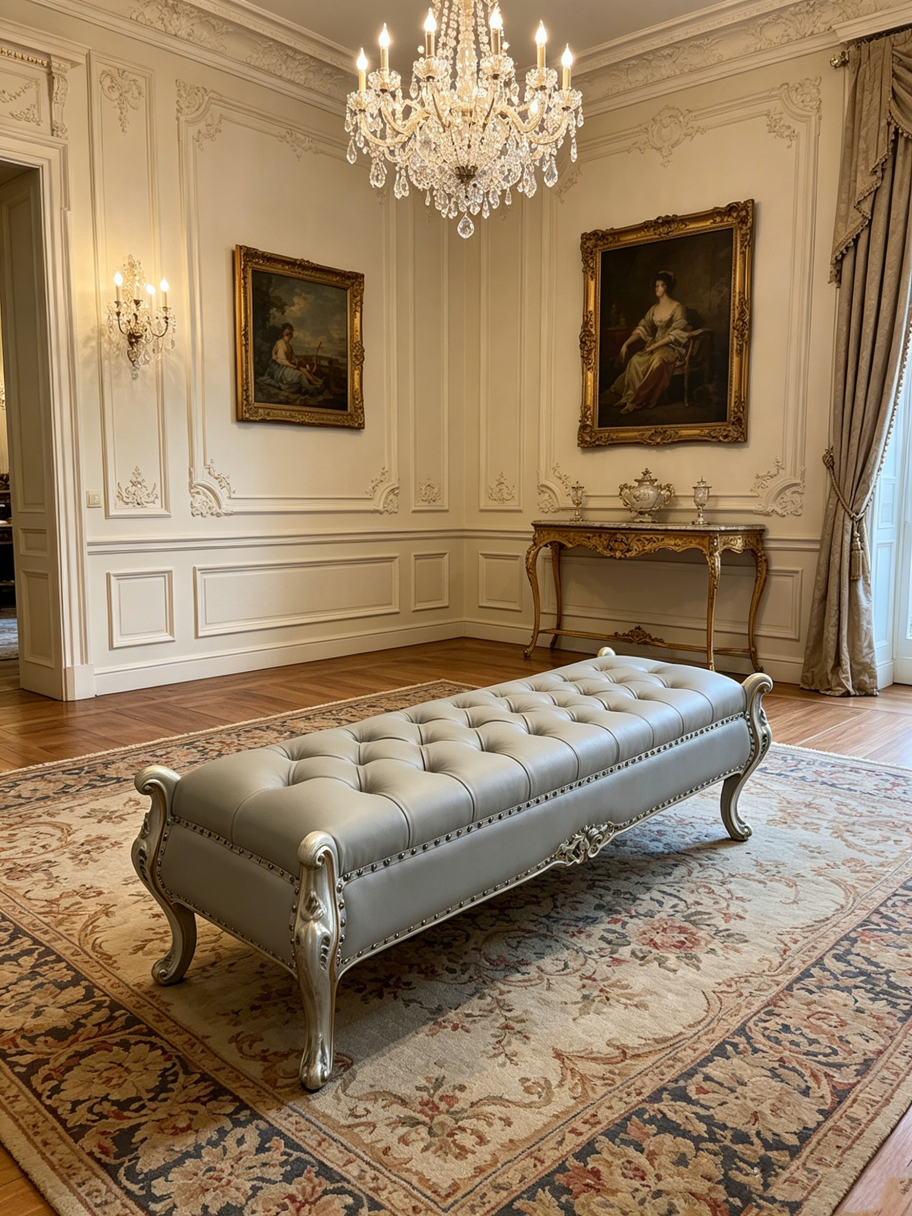 Valerie French Ottoman
