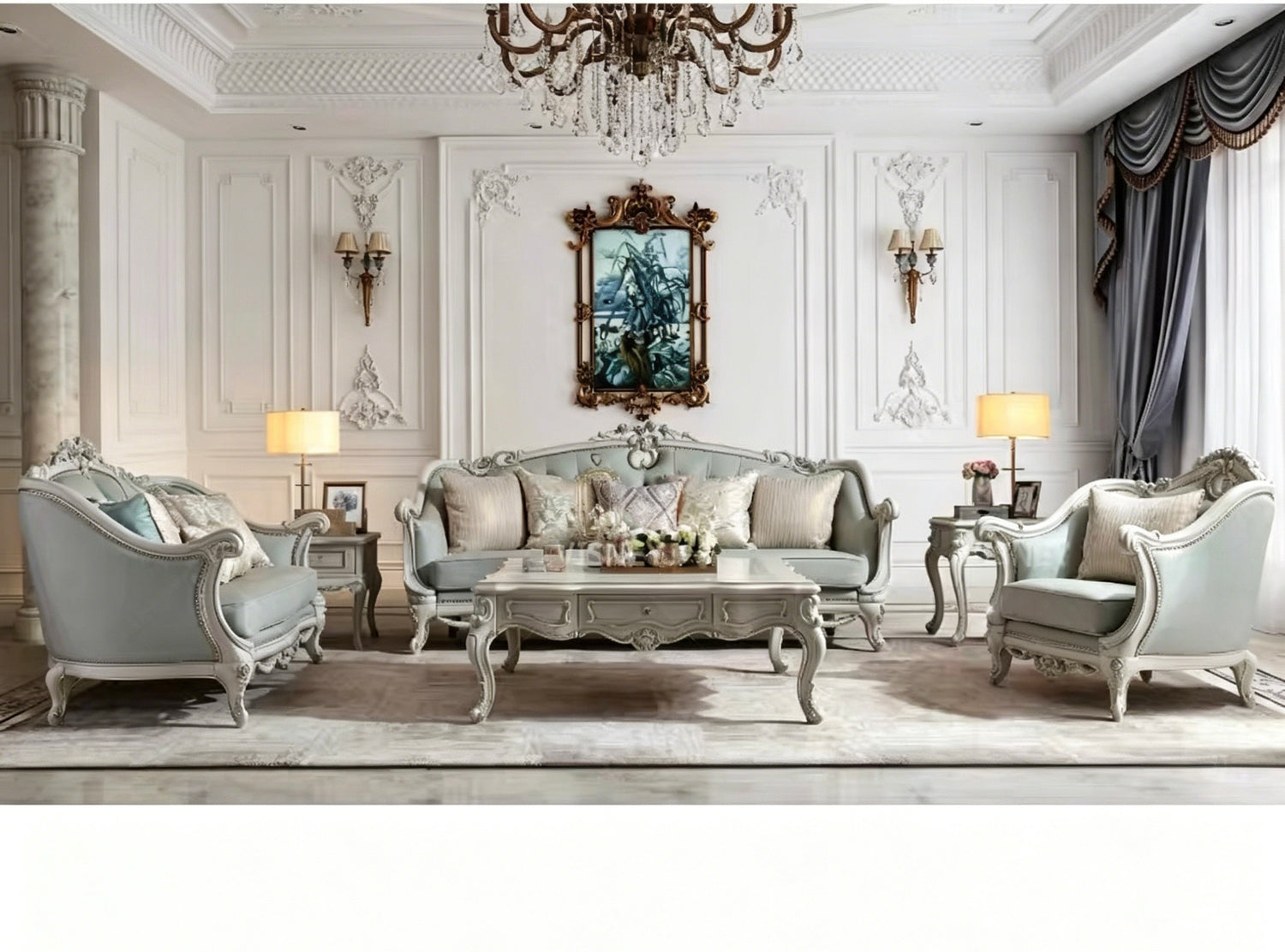 Gabrielle French Sofa