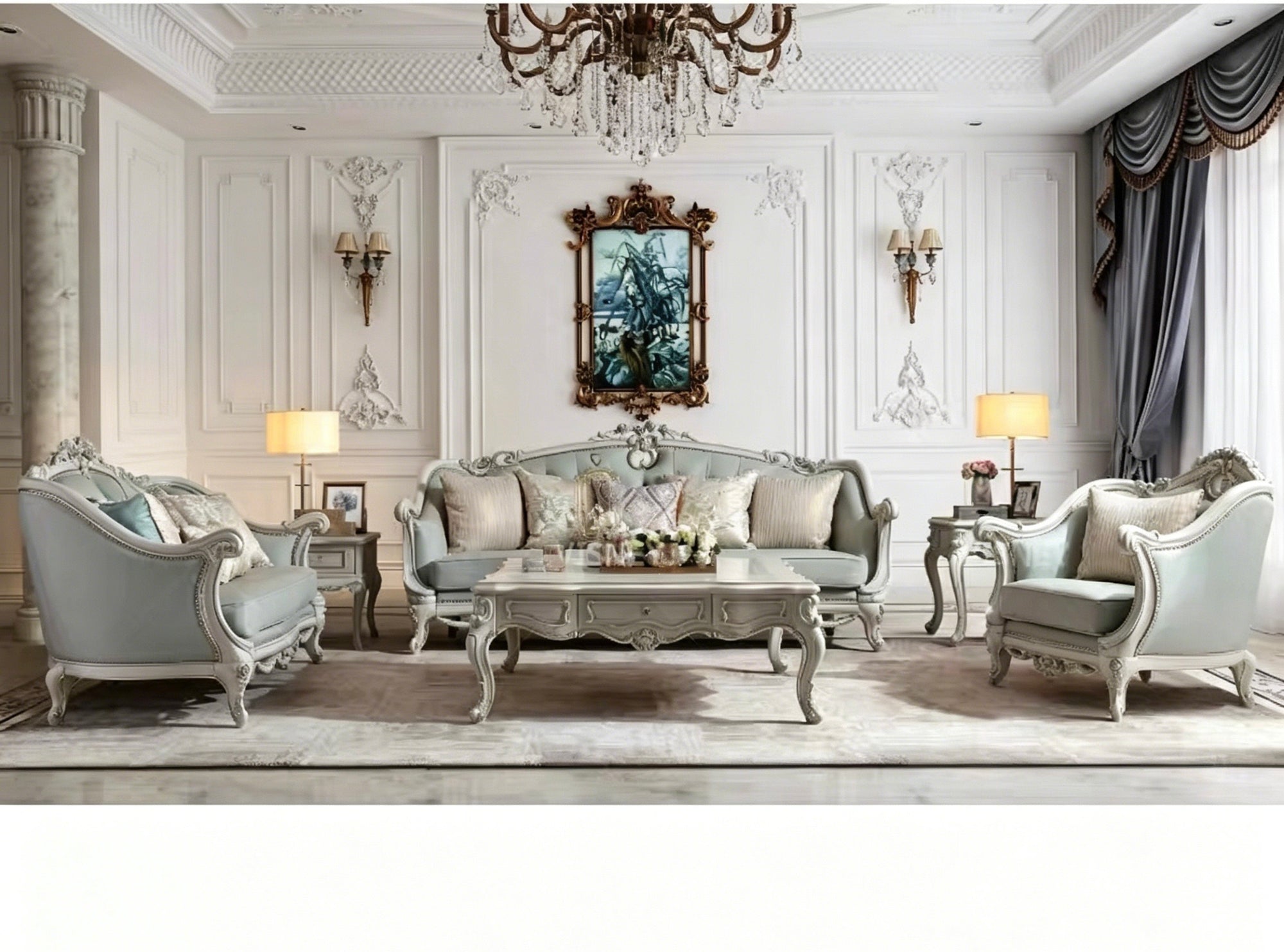 Gabrielle French Sofa