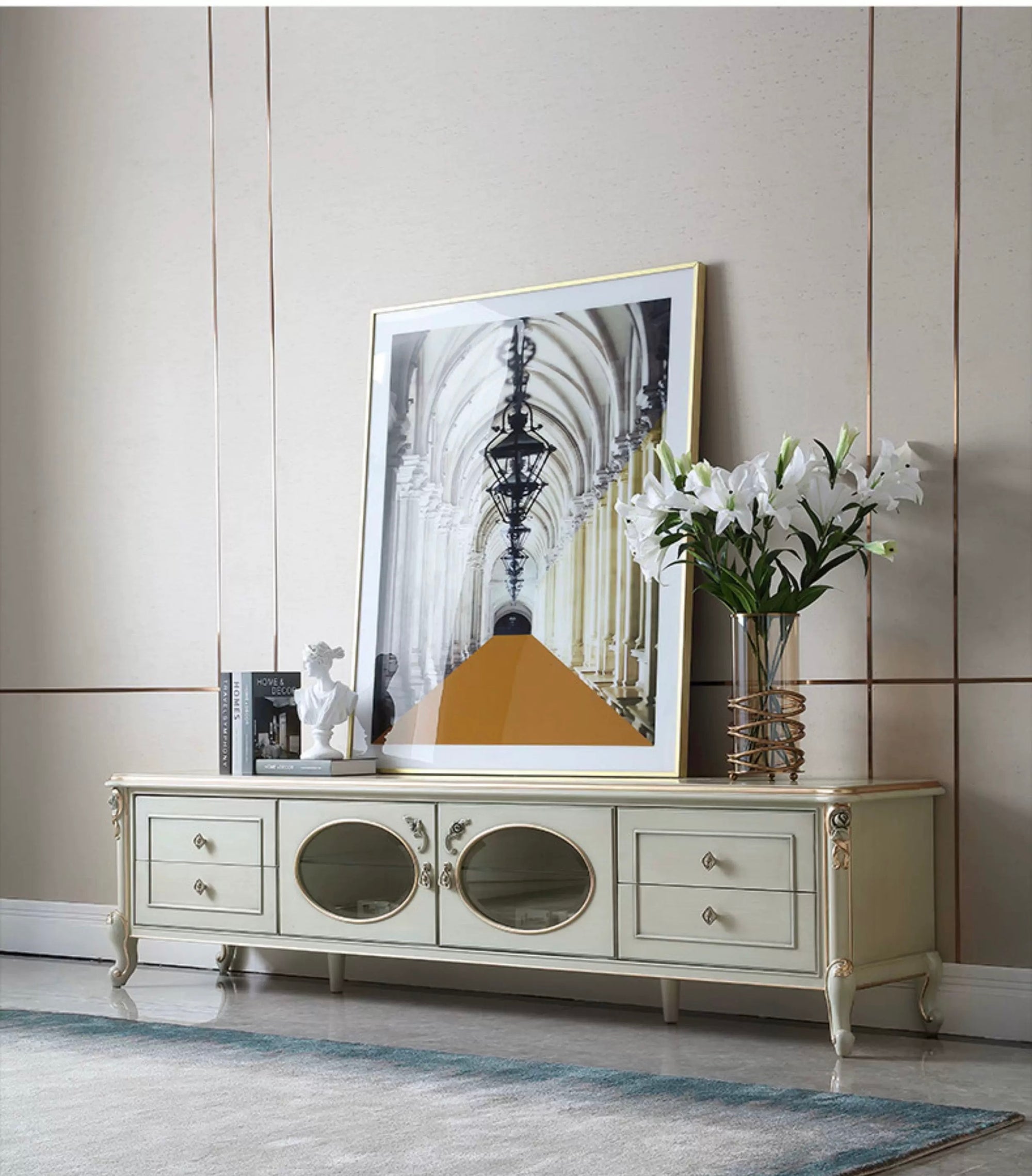 Camille French Entertainment TV Unit