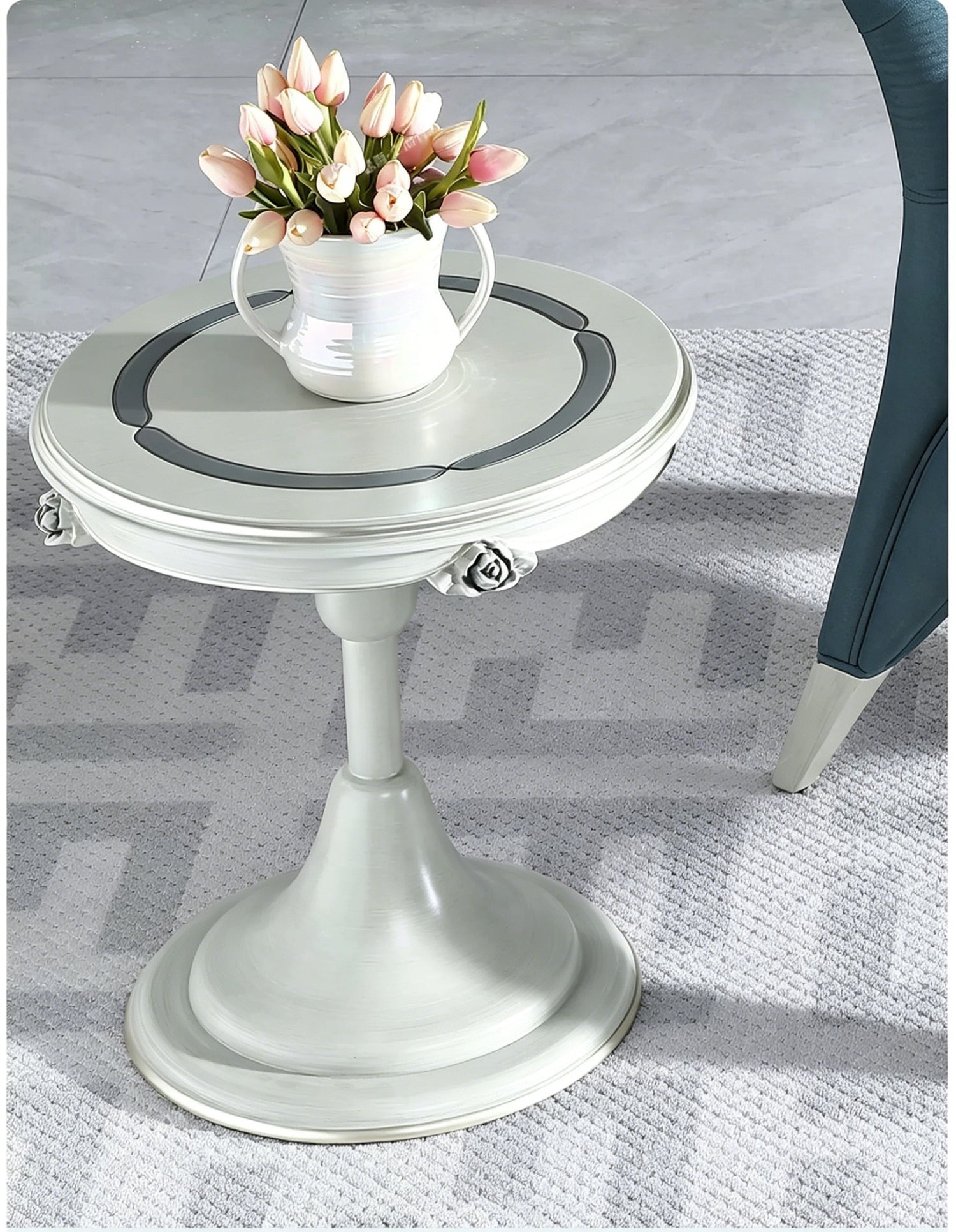 Flora French Side Table