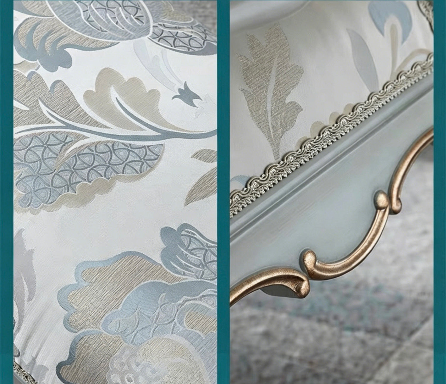 Chantal French Ottoman