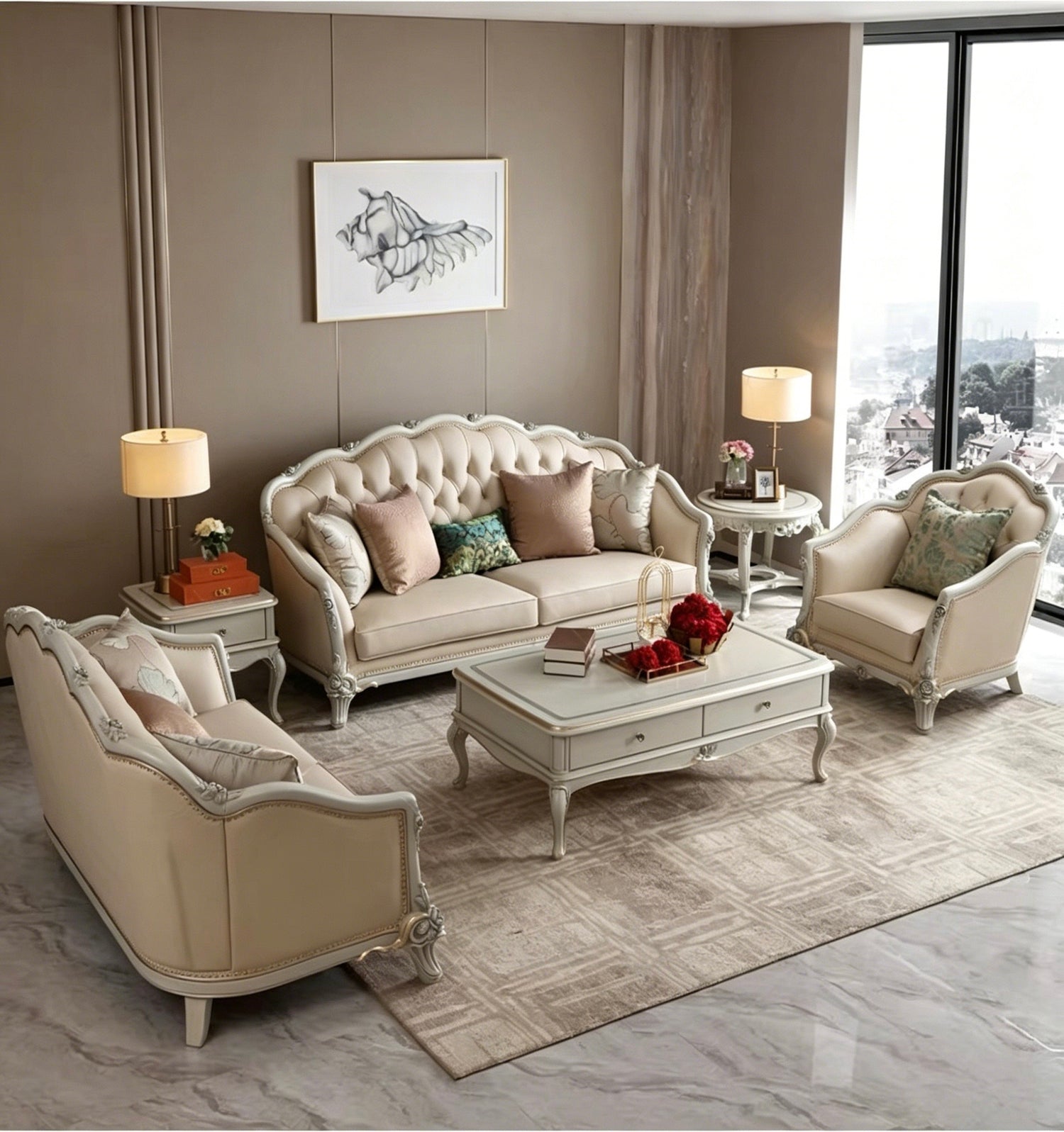Rococo French Sofa