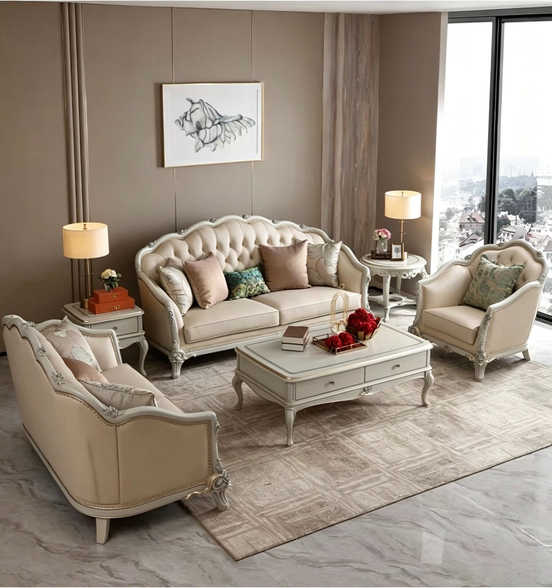 Rococo French Sofa