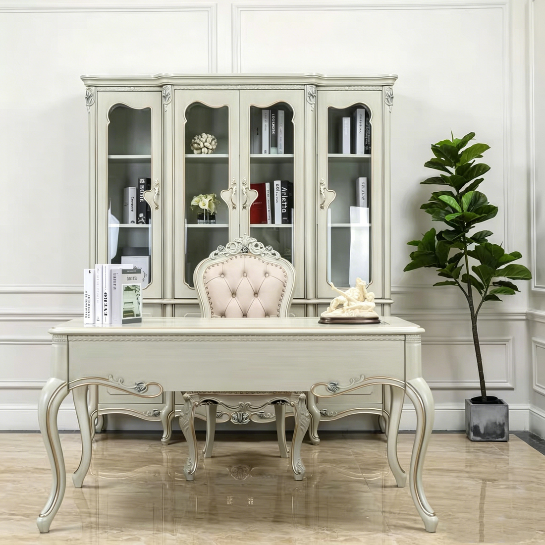 Gabrielle French Bookcase