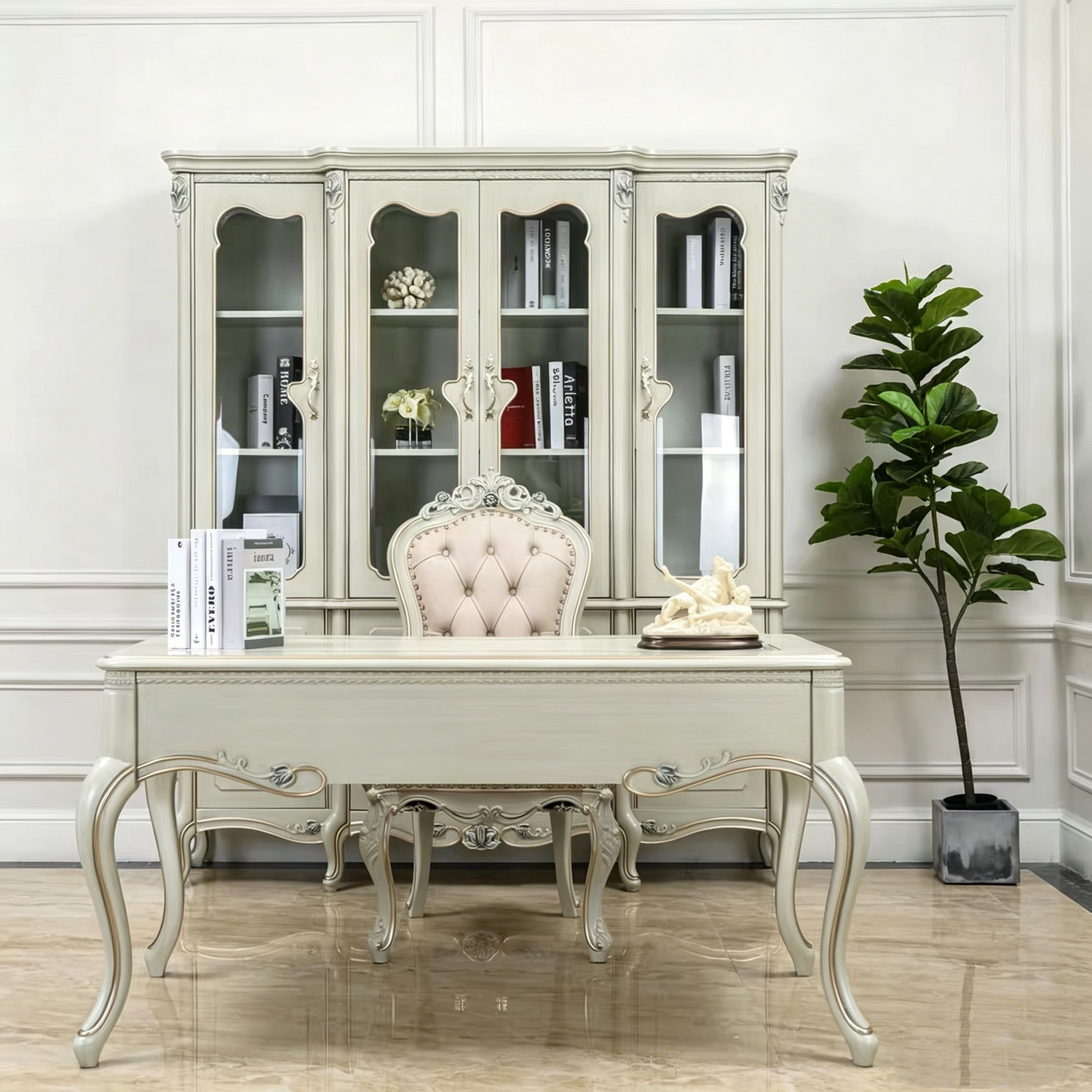 Gabrielle French Bookcase