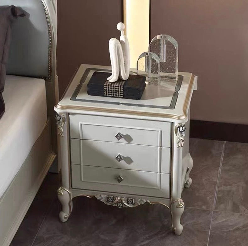 Estelle French Bedside Table