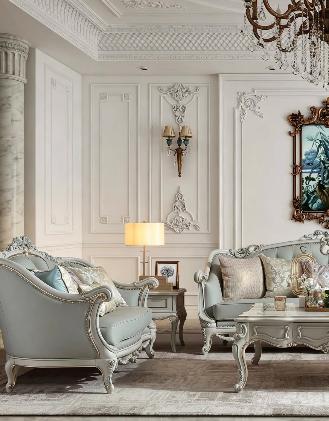 Gabrielle French Sofa
