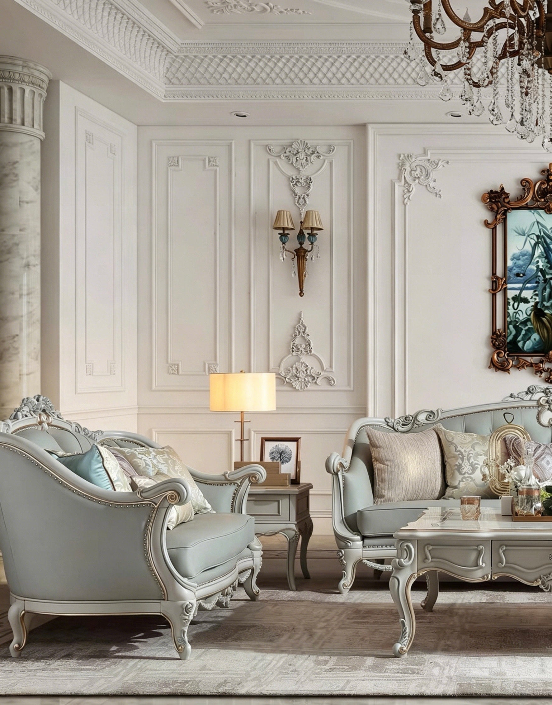 Gabrielle French Sofa