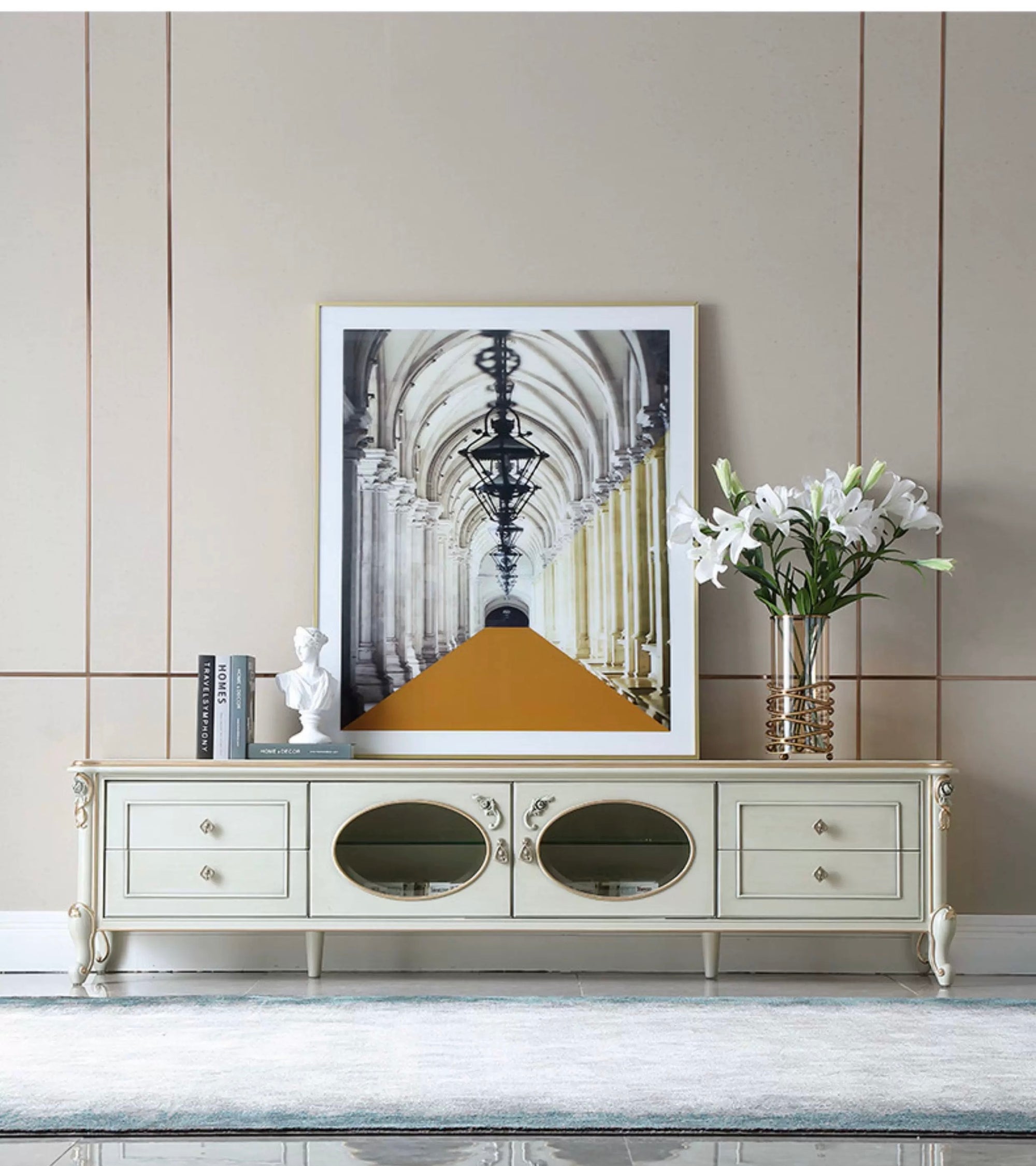 Camille French Entertainment TV Unit