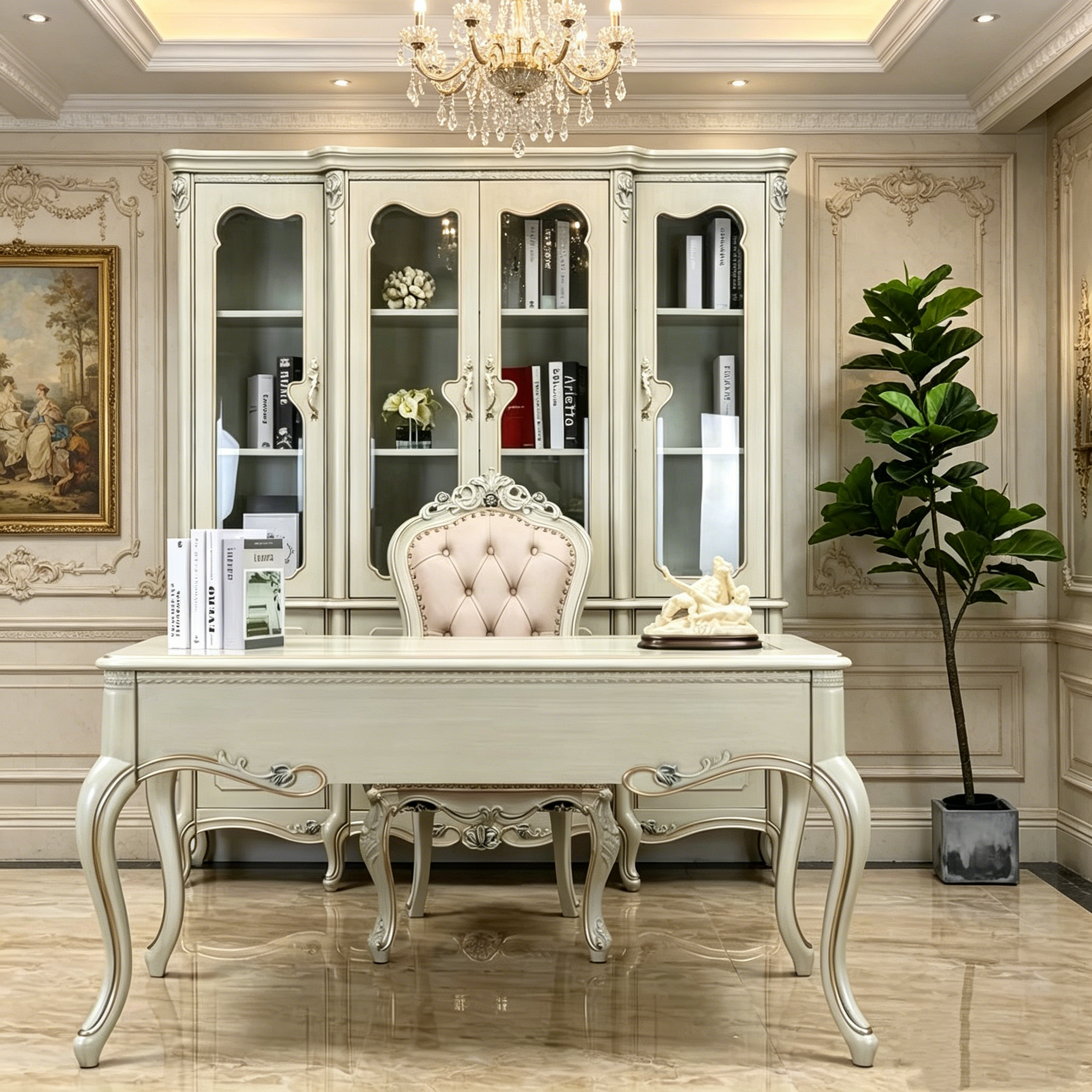 Gabrielle French Bookcase