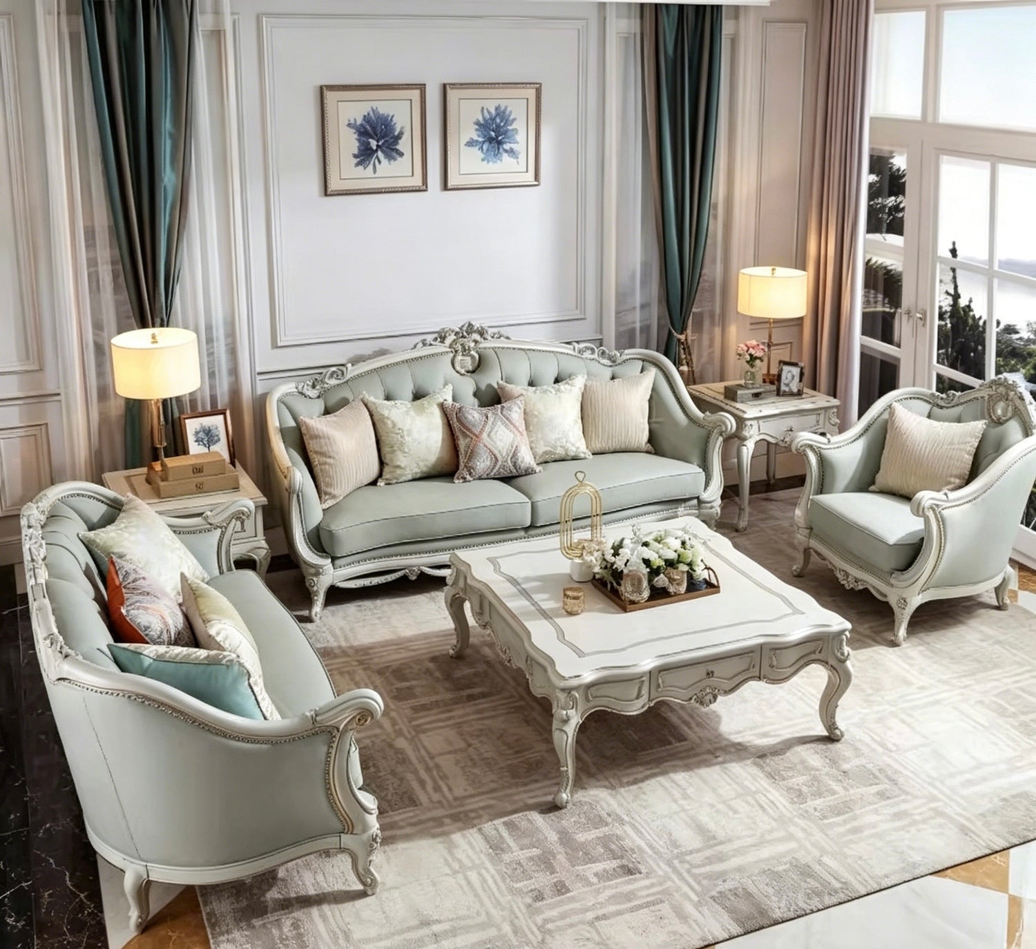 Gabrielle French Sofa