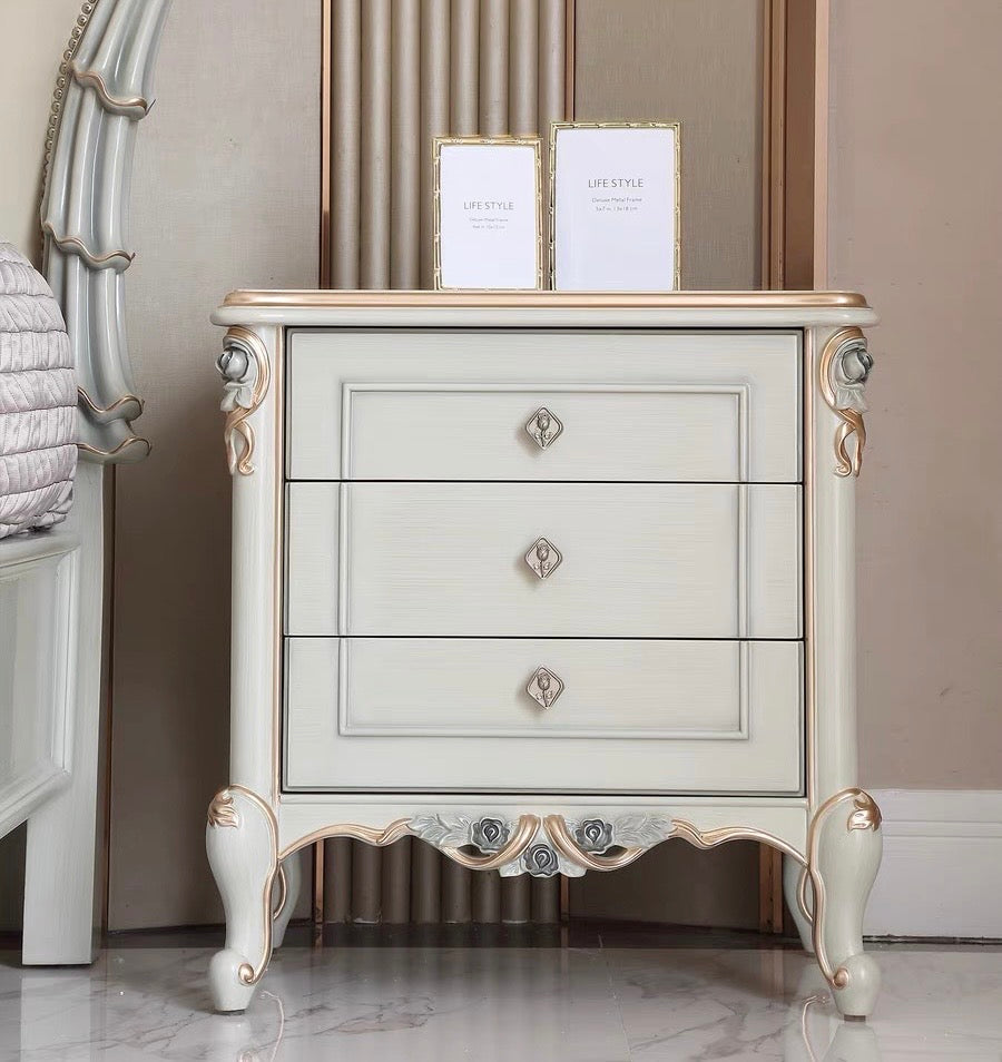 Estelle French Bedside Table