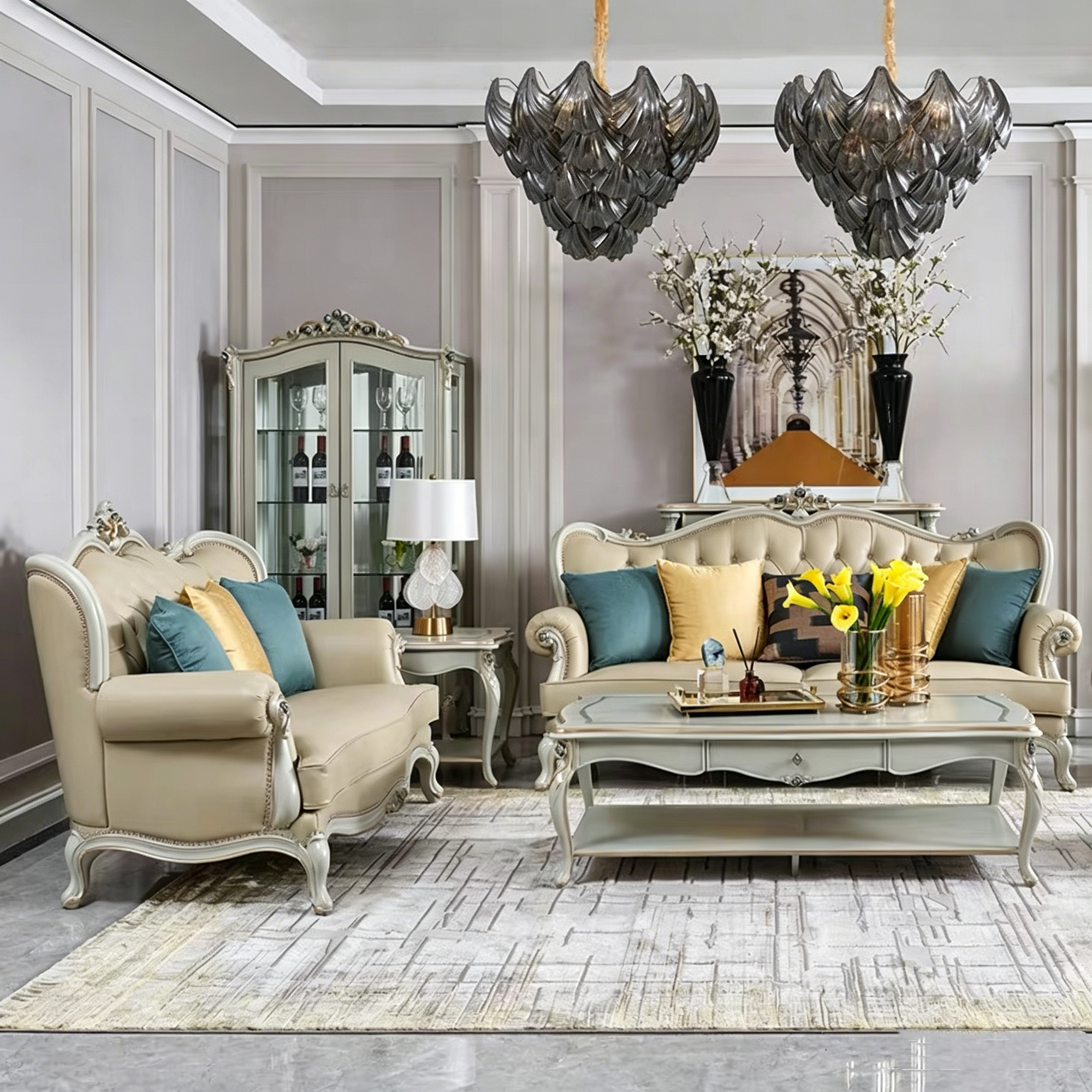 Chantilly French Sofa