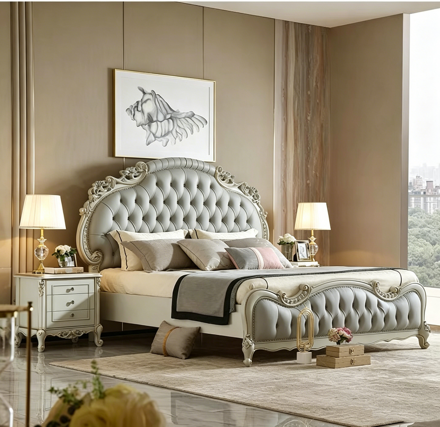 Vivienne French Bed