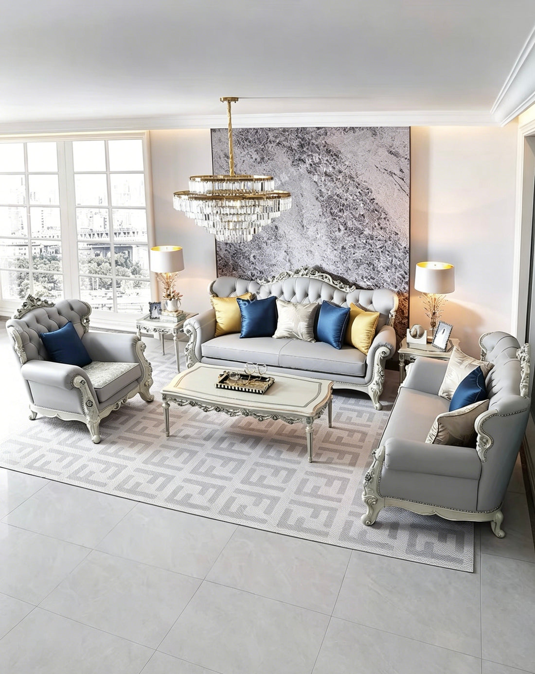 Odette French Sofa