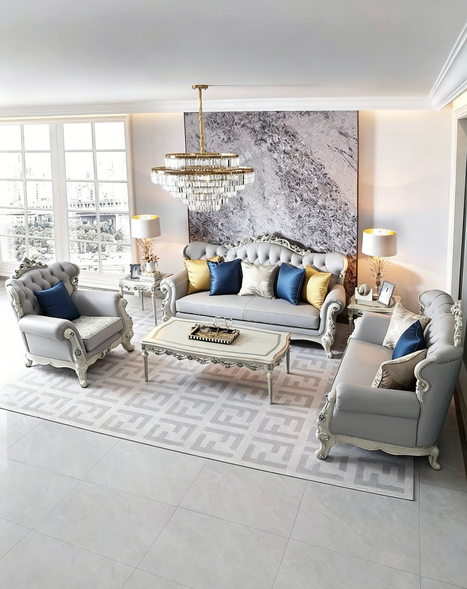 Odette French Sofa