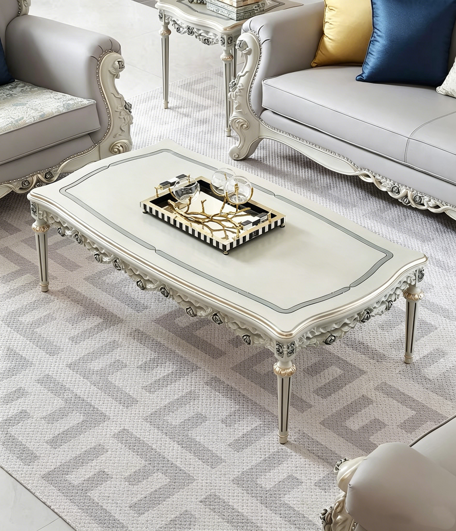 Claudette French Coffee Table