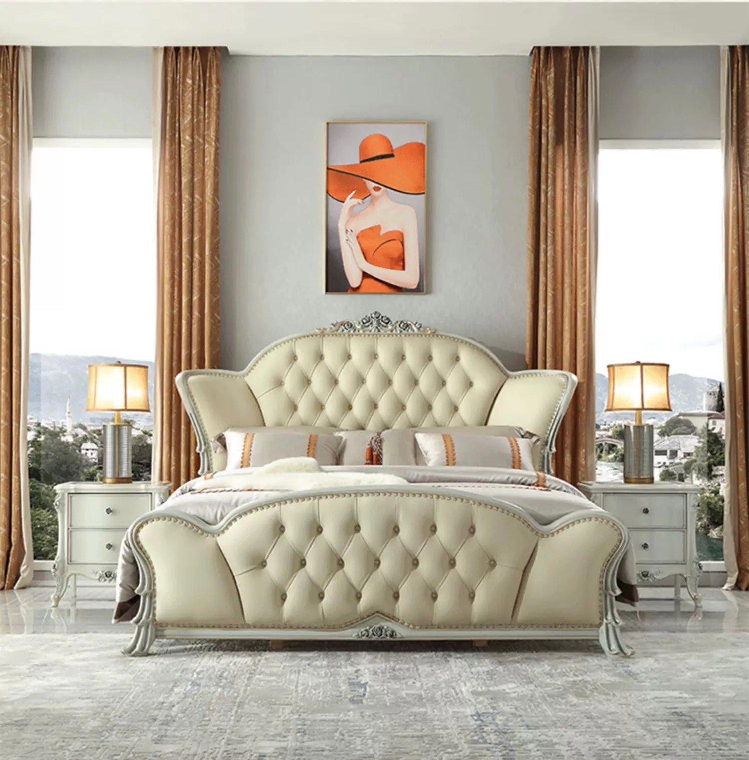 Valerie French Bedside Table