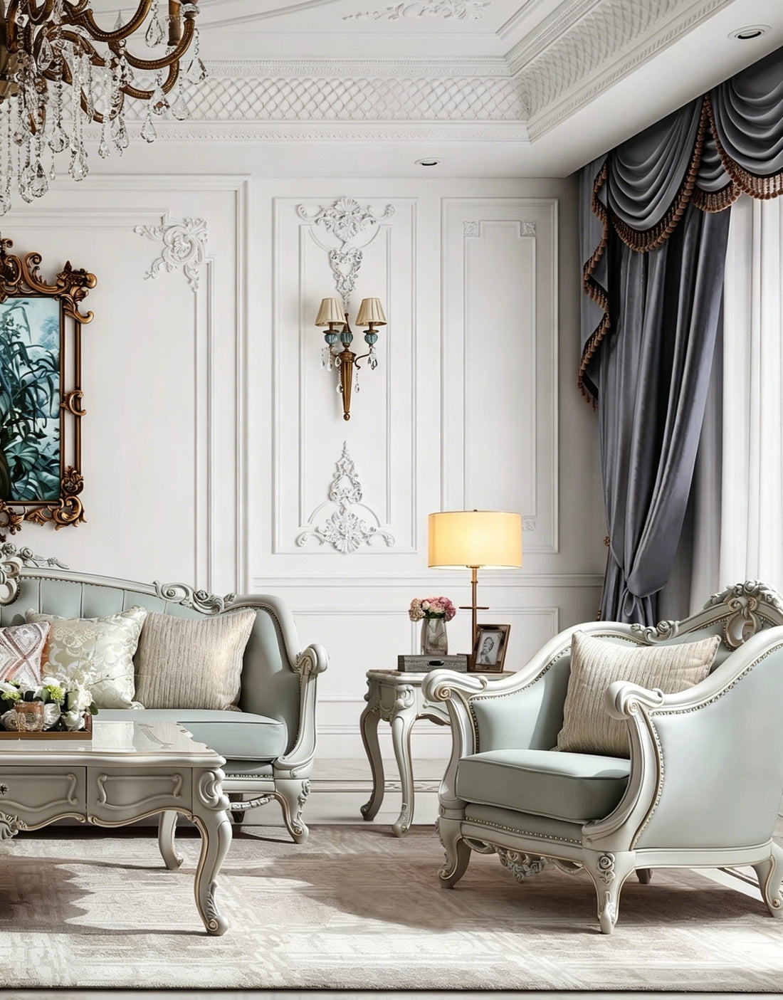 Gabrielle French Sofa