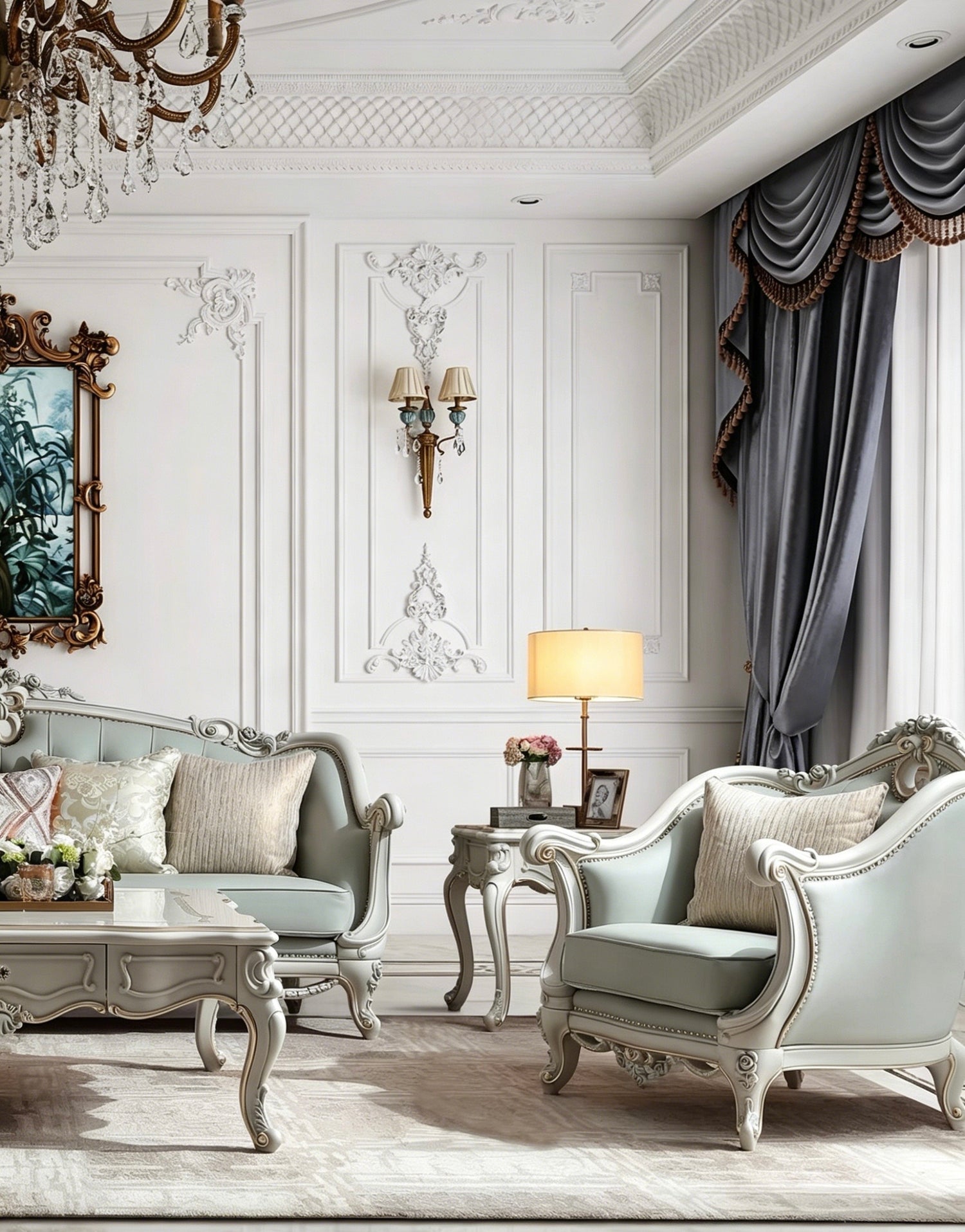 Gabrielle French Sofa