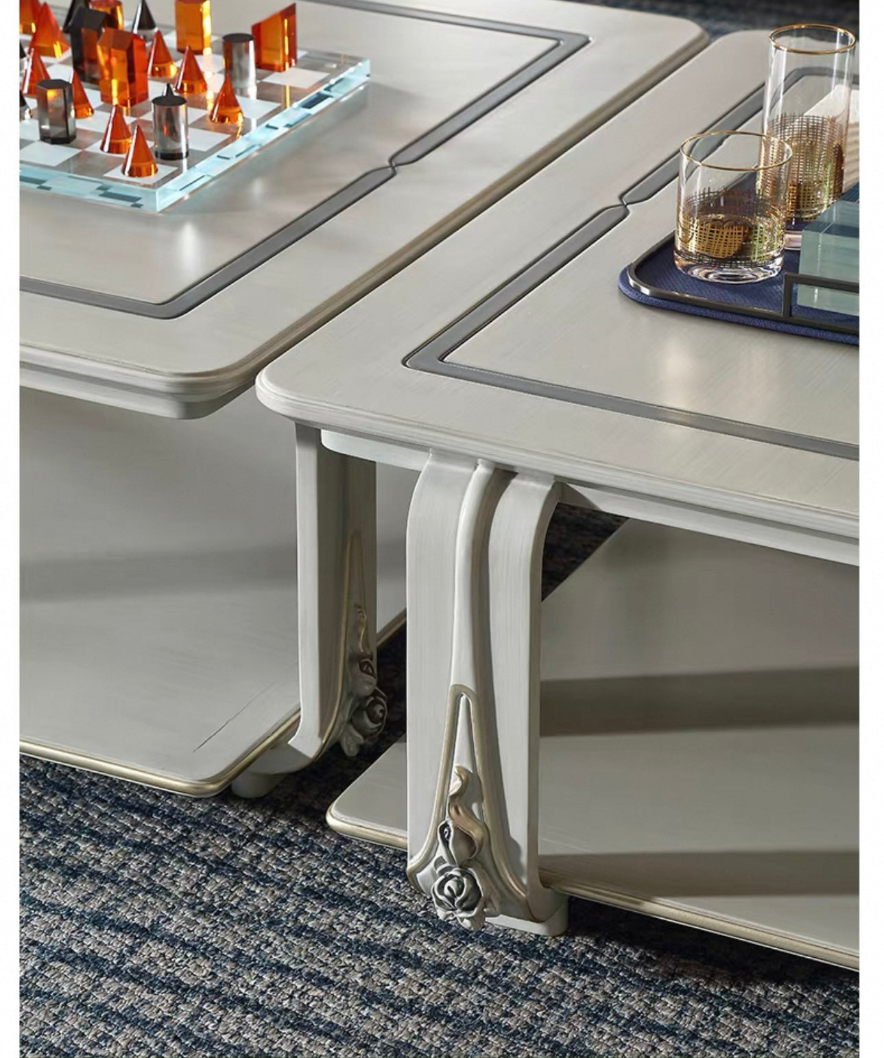 Lunaria French Coffee Table Set