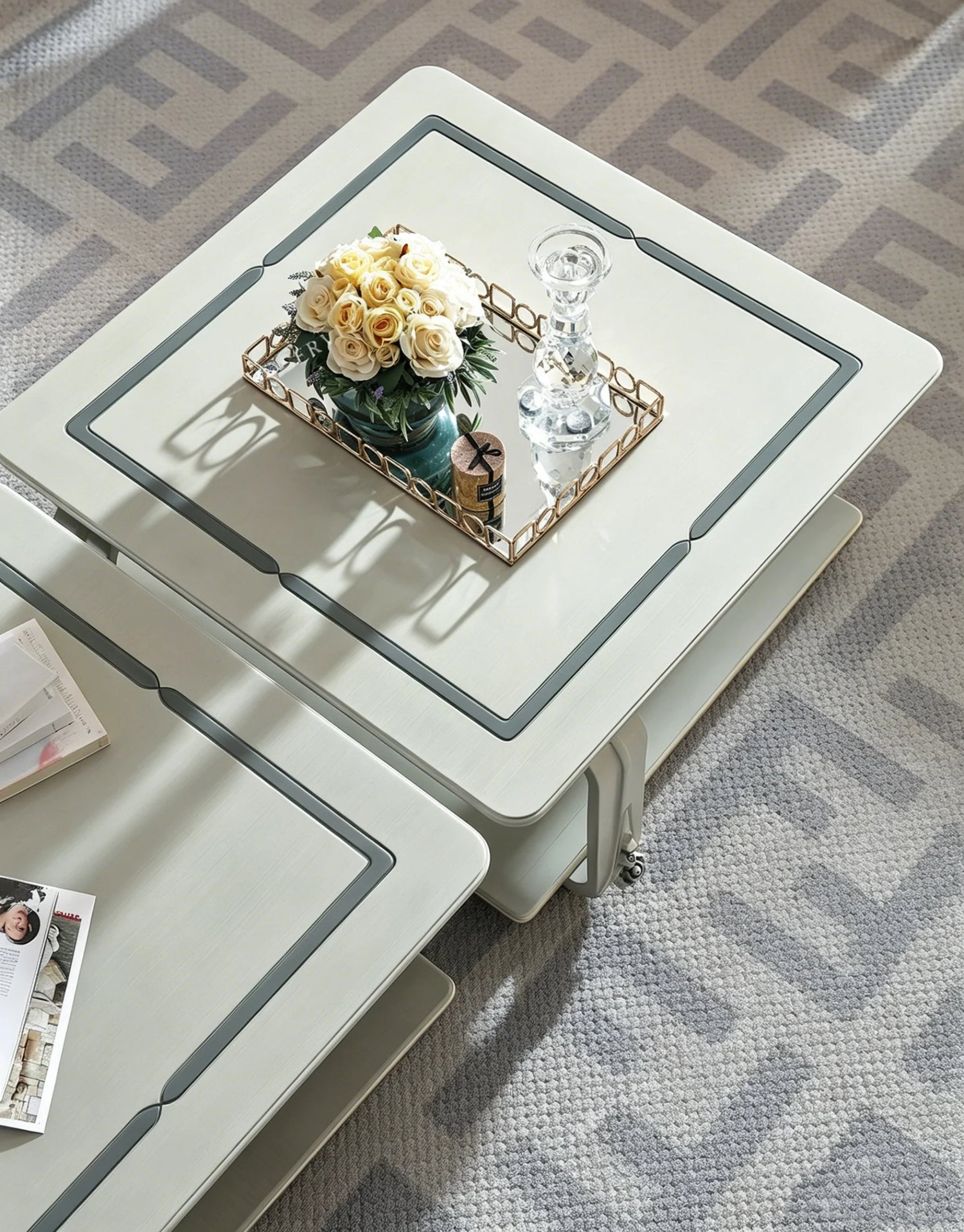Lunaria French Coffee Table Set