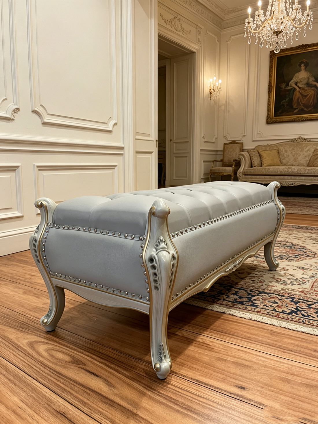 Valerie French Ottoman