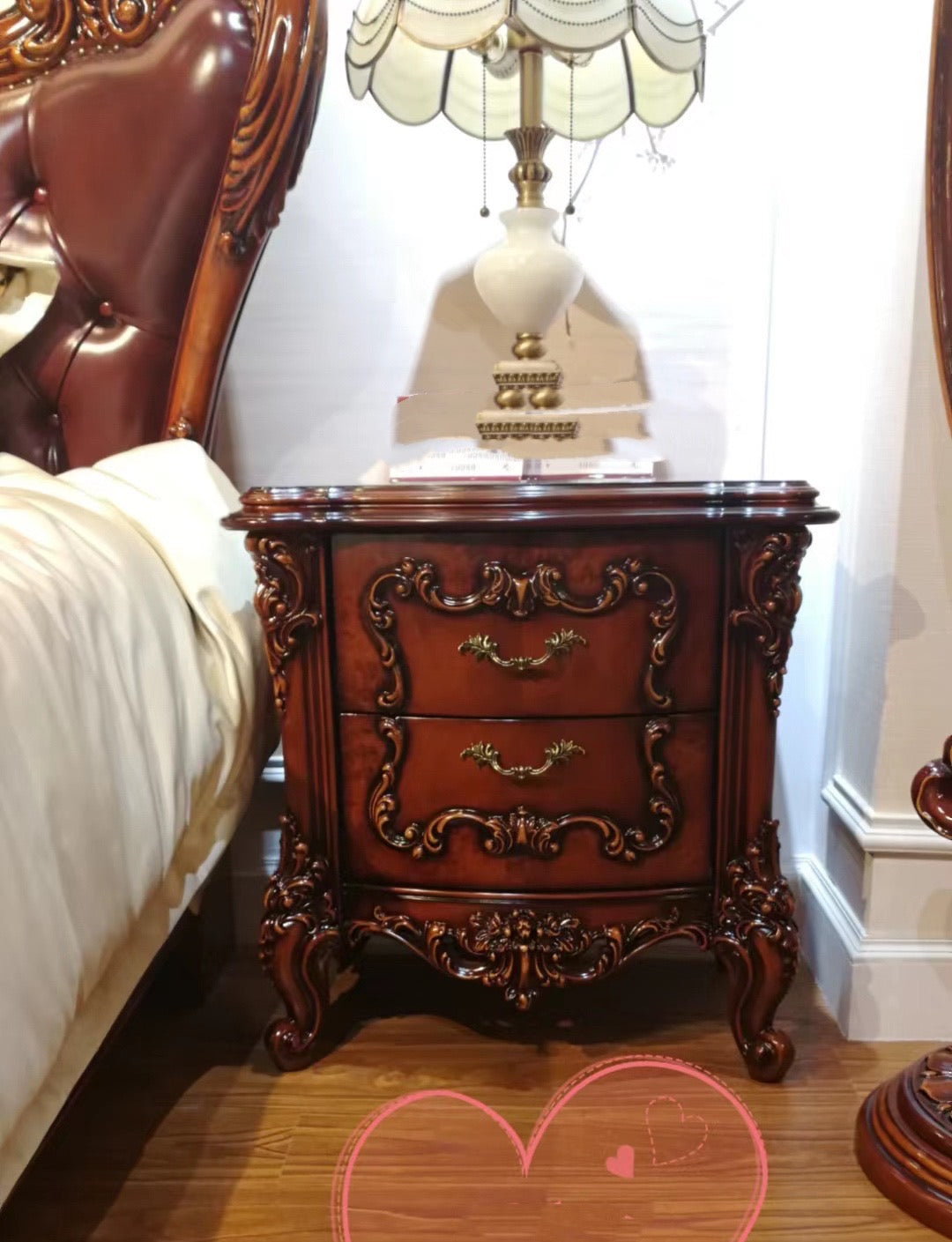 Armand French Bedside Table