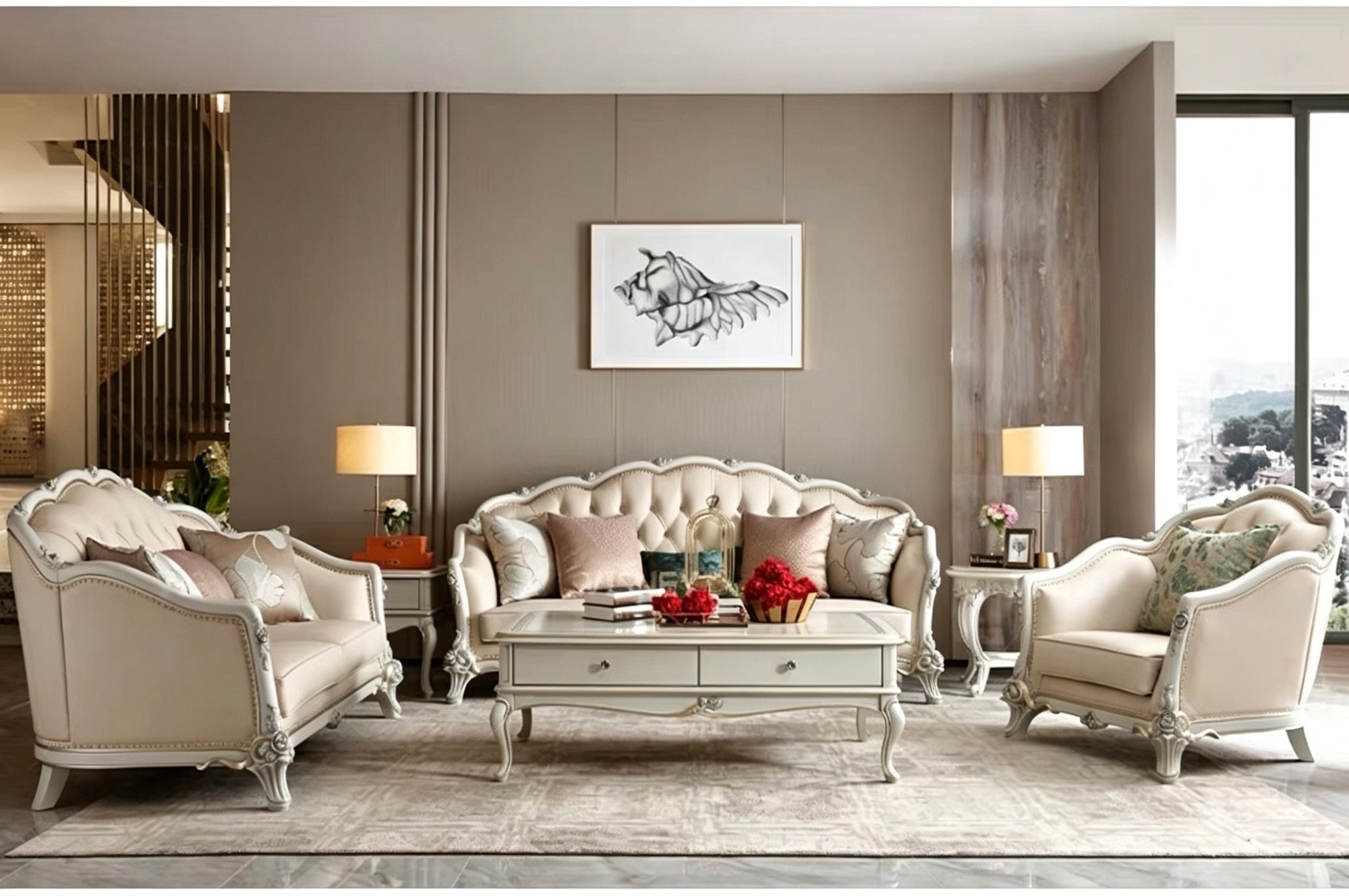 Rococo French Sofa