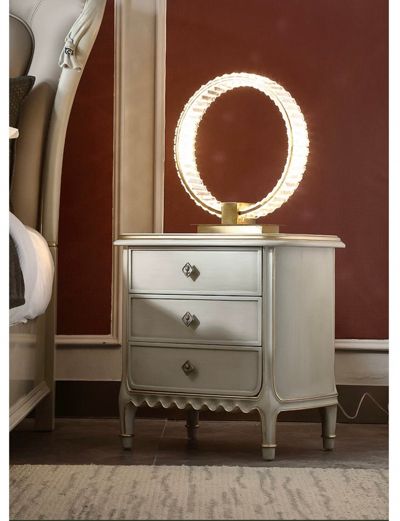 Claraluna French Bedside Table