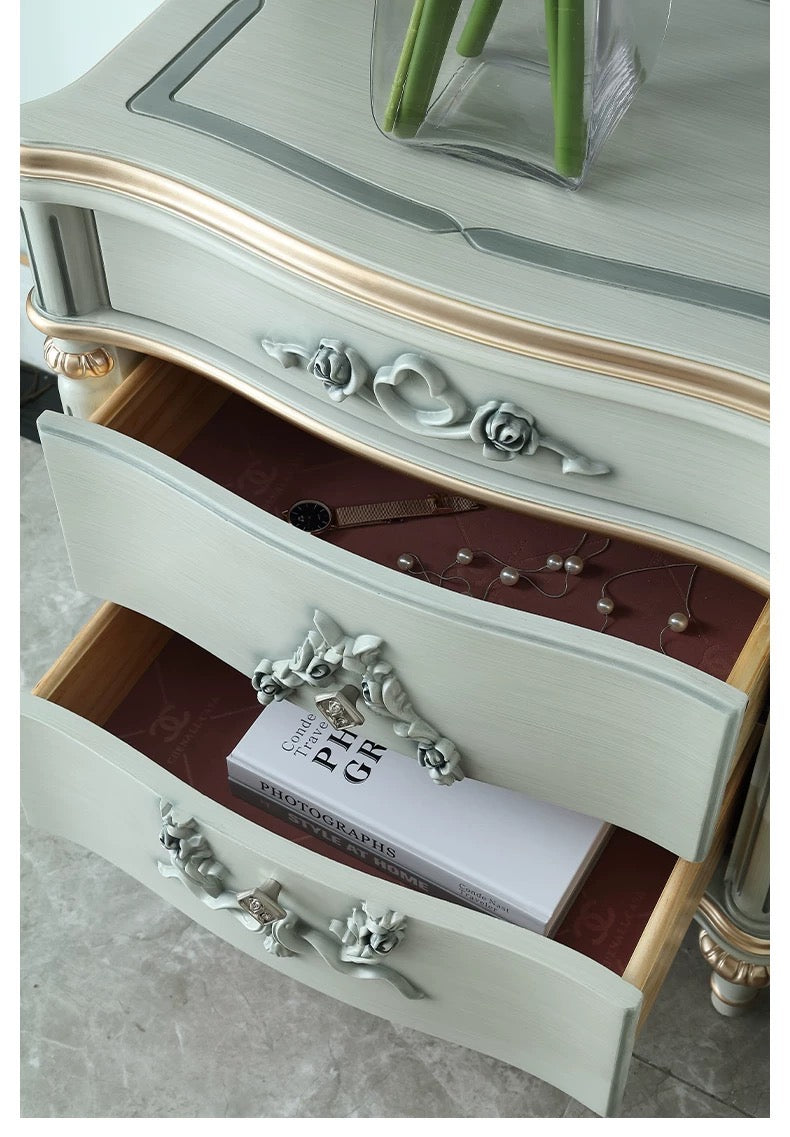 Eleanor French Bedside Table