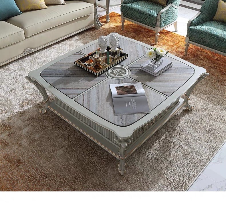 Antoinette French Marble Coffee Table