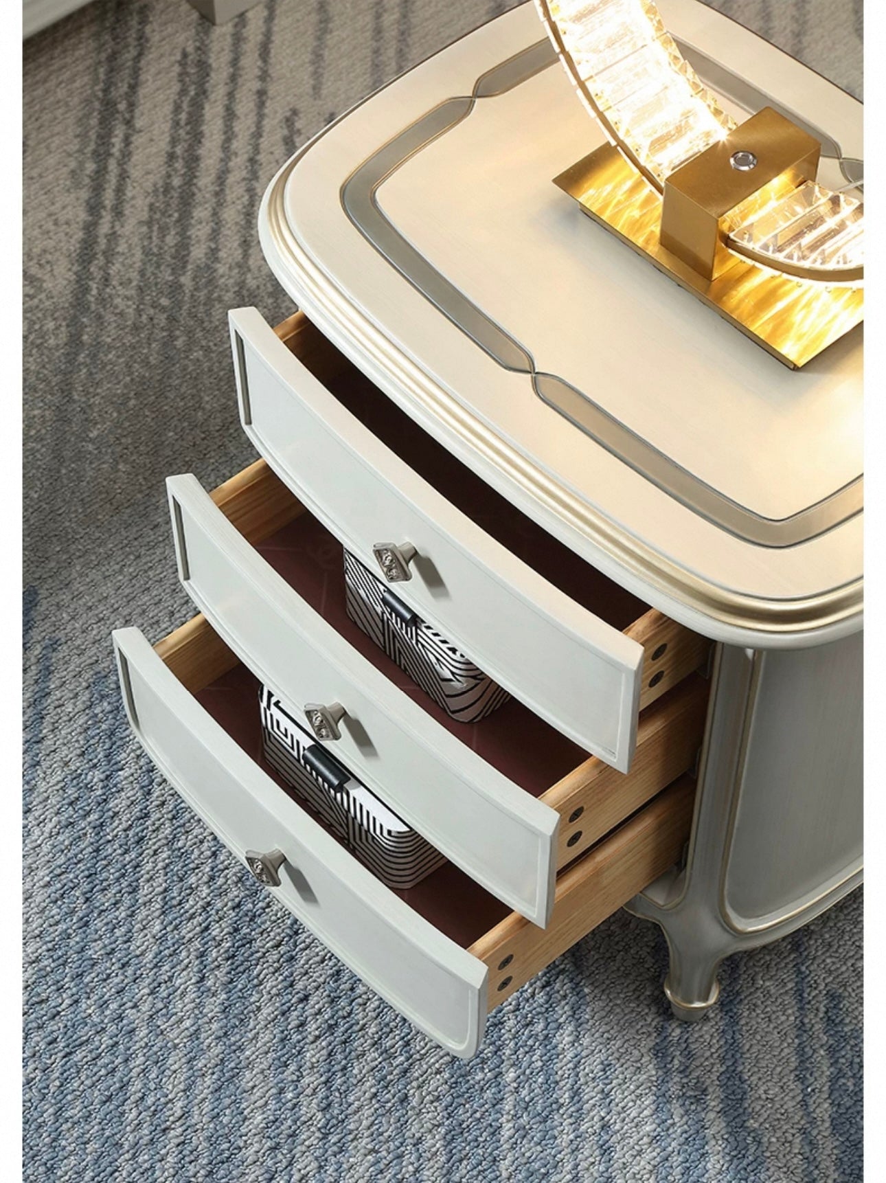 Claraluna French Bedside Table