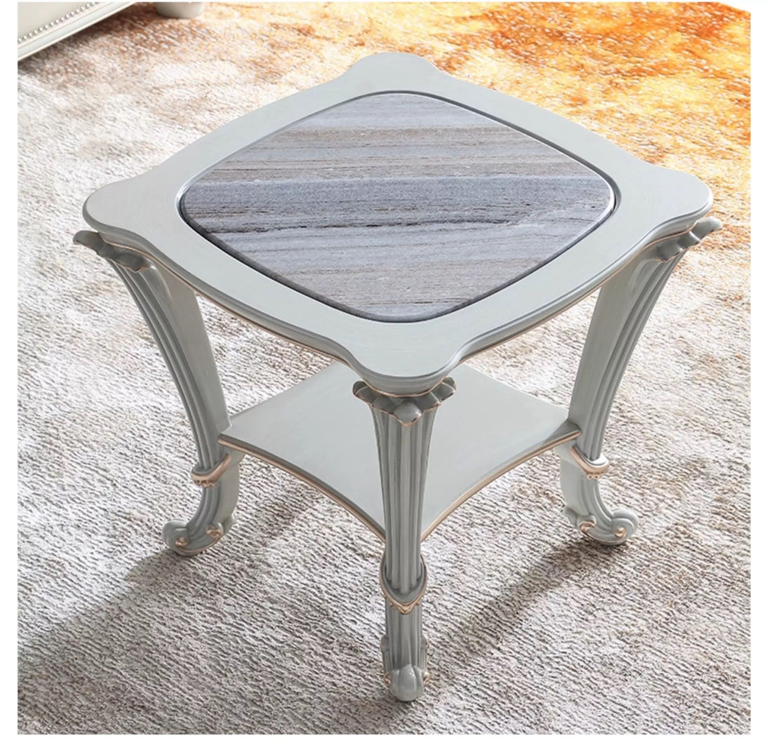 Antoinette French Marble Side Table