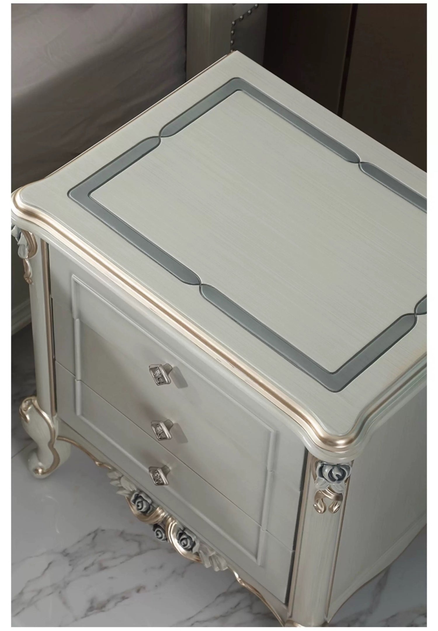 Estelle French Bedside Table