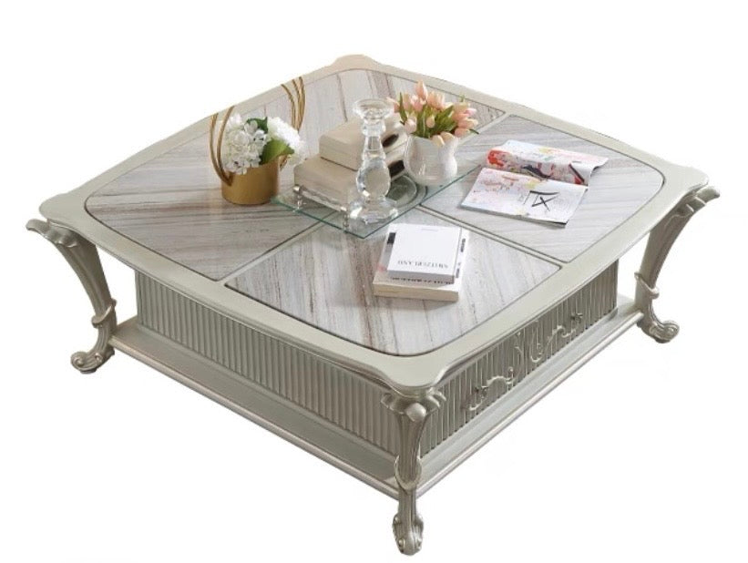 Antoinette French Marble Coffee Table