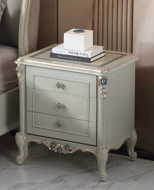 Estelle French Bedside Table
