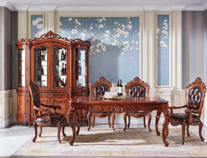 Armand Half Round French Display Cabinet