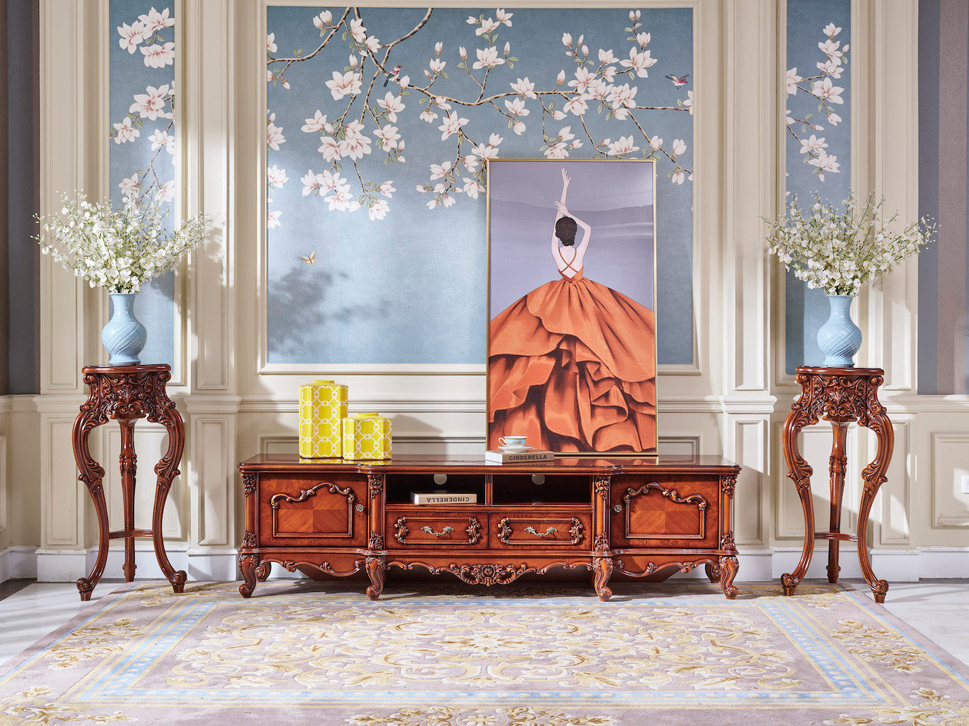 Armand French Entertainment TV Unit