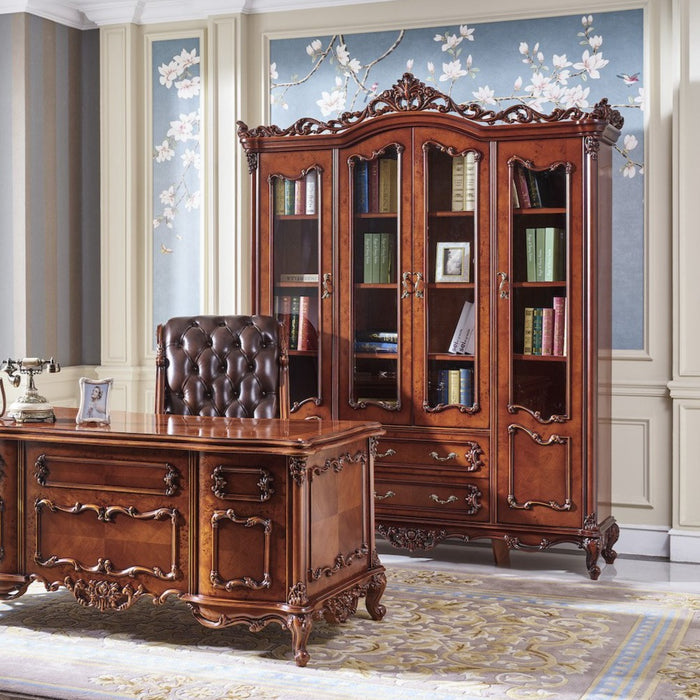 Armand Four Door French Bookcase